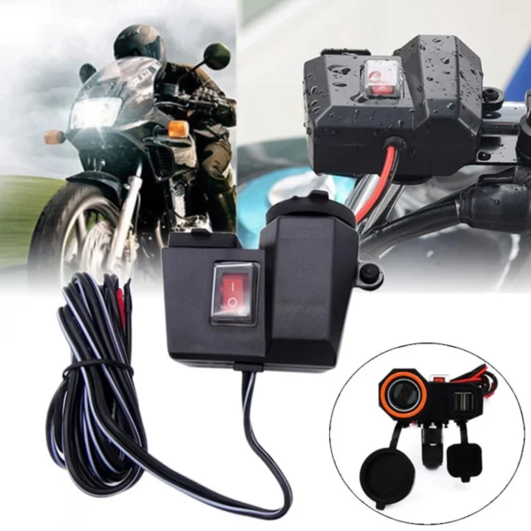 Φορτιστής Μπαταρίας Αυτοκινήτου/Μοτοσυκλέτας Andowl Q-DP9921 12V 6A με Κροκοδειλάκια & Πρίζα