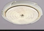 Αδιάβροχο Ηλιακό Φωτιστικό Οροφής 400W LED Ψυχρού Λευκού Φωτισμού 6500K με Φωτοκύτταρο, Timer & Χειριστήριο - Solar LED Lamp Άσπρο