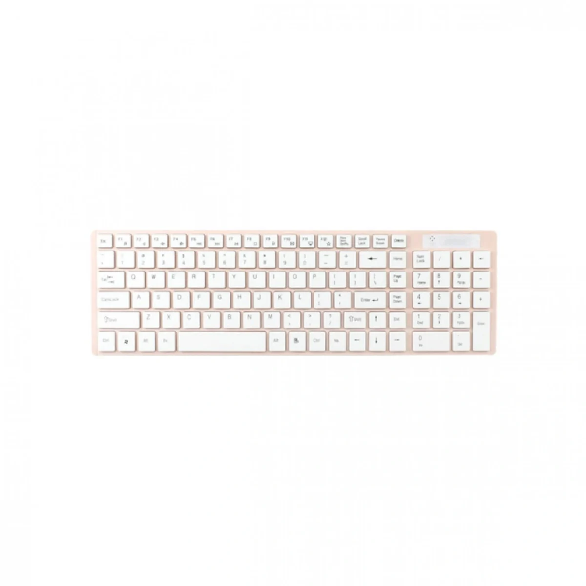 Σετ Ασύρματο Πληκτρολόγιο & Ποντίκι για Υπολογιστή - Andowl Ροζ