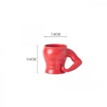 3D Κεραμική Κούπα Σώμα Χωρητικότητας 350ml