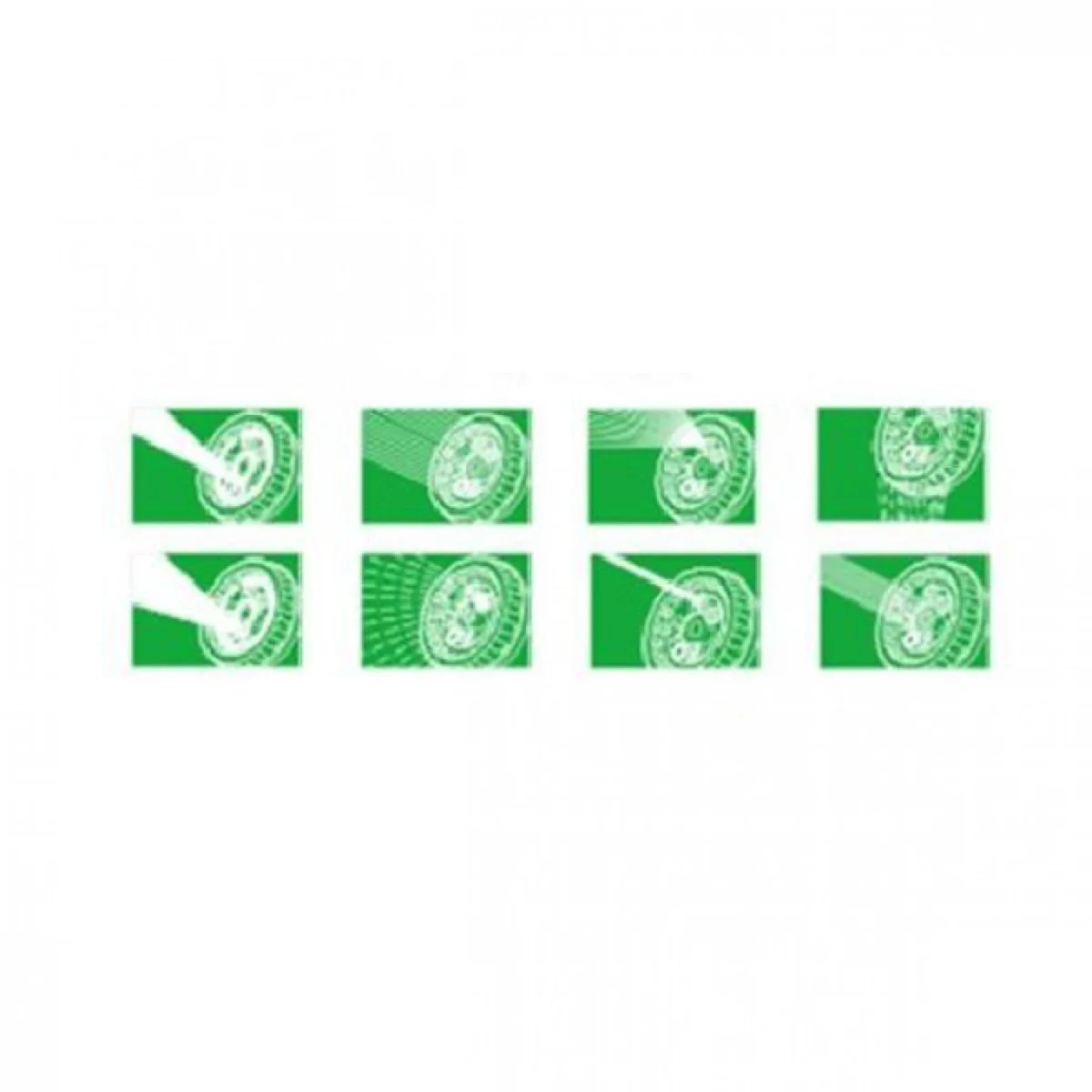 Πιστόλι για Λάστιχο Ποτίσματος με Αντιολισθητική Λαβή και 8 Λειτουργιες Ψεκασμού 21x1.6 cm