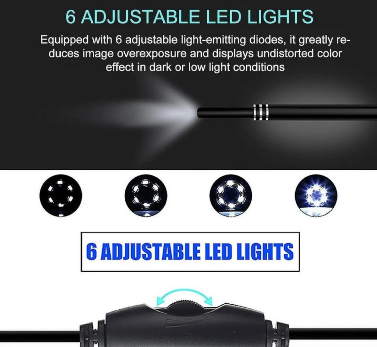 Ενδοσκοπική Πολυλειτουργική Κάμερα μικροσκόπιο για Καθαρισμό Αυτιών