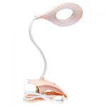 Επιτραπέζια LED Λάμπα - Φωτιστικό USB με Εύκαμπτο Βραχίονα & Κλιπ Μανταλάκι