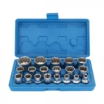 Κασετίνα 19 Τεμαχίων 1,2 Γενικής Χρήσης με Χάλυβα Cr-V 8mm-32mm