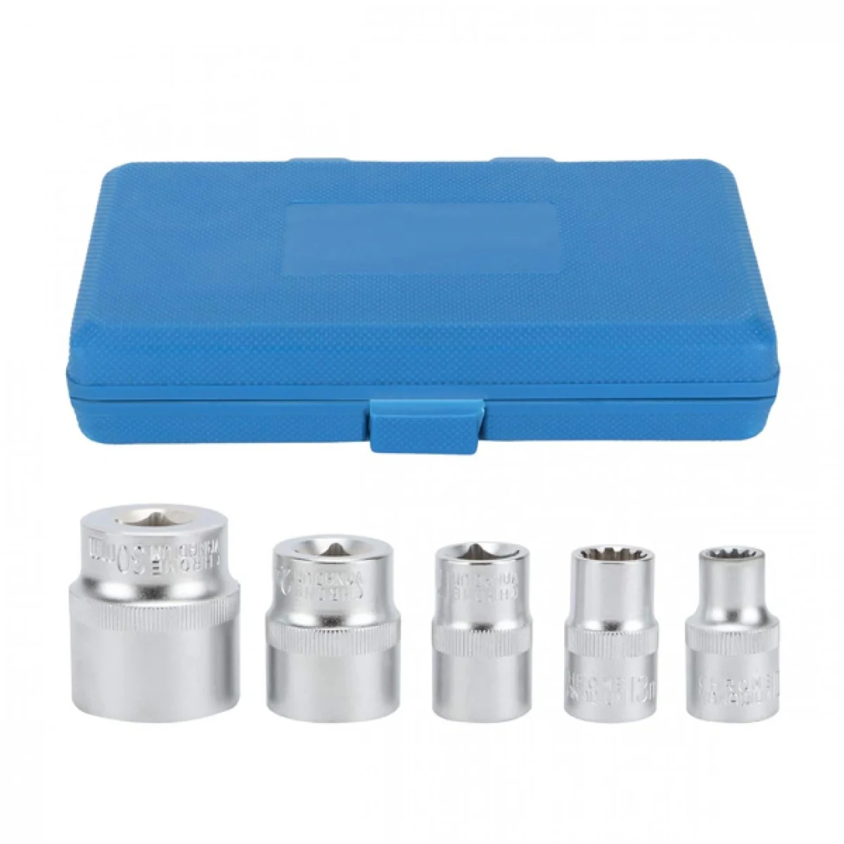 Κασετίνα 19 Τεμαχίων 1,2 Γενικής Χρήσης με Χάλυβα Cr-V 8mm-32mm