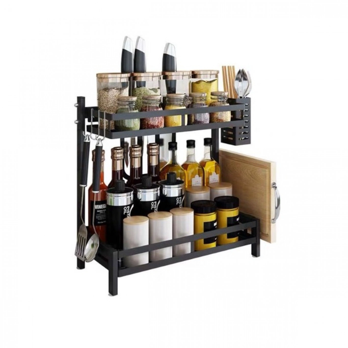 Μεταλλική Βοηθητική Ραφιέρα Κουζίνας-Πάγκου 42x33x20cm Μεταλλική Βοηθητική Ραφιέρα Κουζίνας-Πάγκου 42x33x20cm