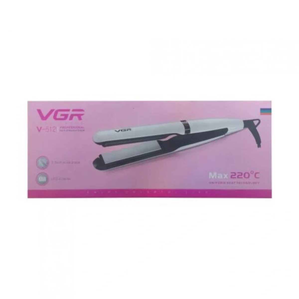 Ισιωτική Μαλλιών με Κεραμικές Πλάκες και Ατμό Kemei KM-3011