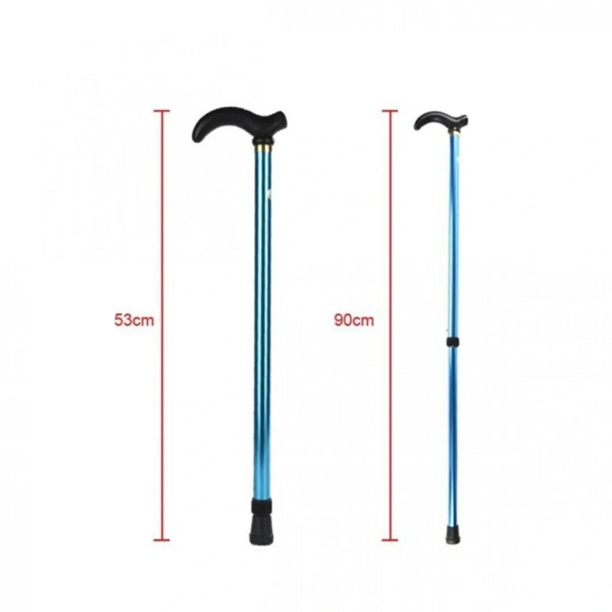 Ρυθμιζόμενο Aντιολισθητικό-Αντικραδασμικό 31117 Μπαστούνι 53-90 cm