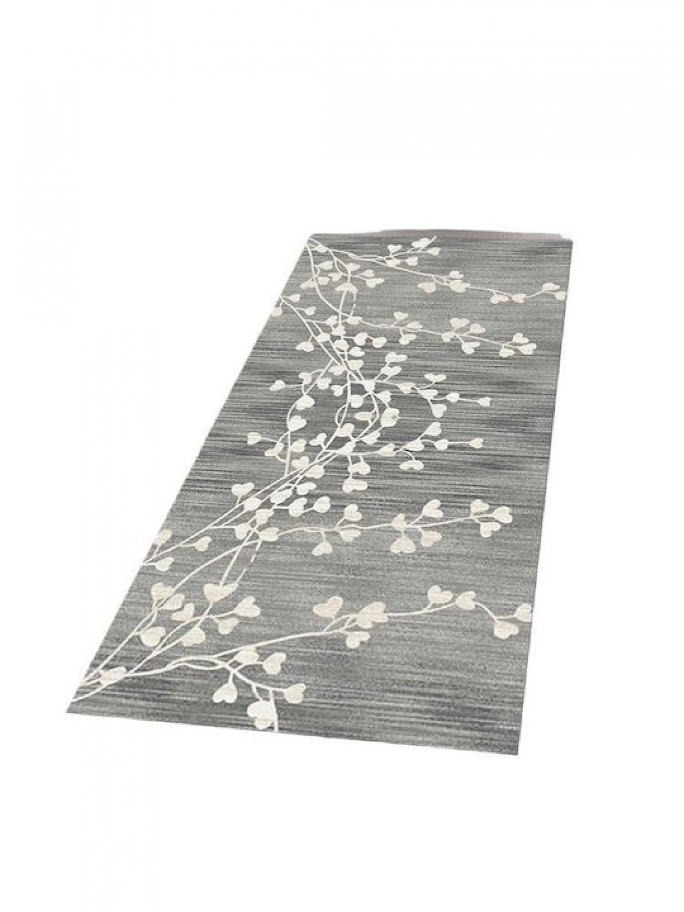 Αντιολισθητικό Χαλί Μοκέτα Σχέδιο Λουλούδια Γκρι 230x160εκ. Αντιολισθητικό Χαλί Μοκέτα Σχέδιο Λουλούδια Γκρι 230x160εκ.