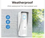 Ασύρματο Κουδούνι 433 Mhz RL-0518 -Σύστημα Ενδοεπικοινωνίας έως 500 μέτρα - Θυροτηλέφωνο Ηχου