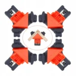 Σετ 4 τεμάχια Γωνιακοί Σφιγκτήρες Συγκράτησης 90°