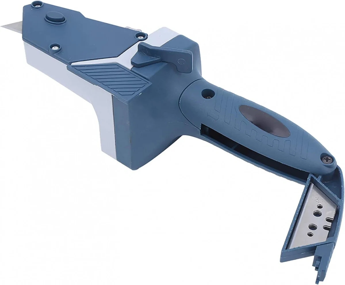 Κοπίδι - Φαλτσέτα για Κοπή Γυψοσανίδας με Ενσωματωμένο Μέτρο και Θέση για Μολύβι