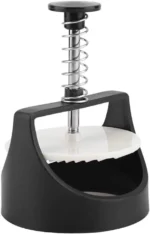 Πρέσα για Βurger με Ξύλινο Χερούλι 12cm Διάμετρος