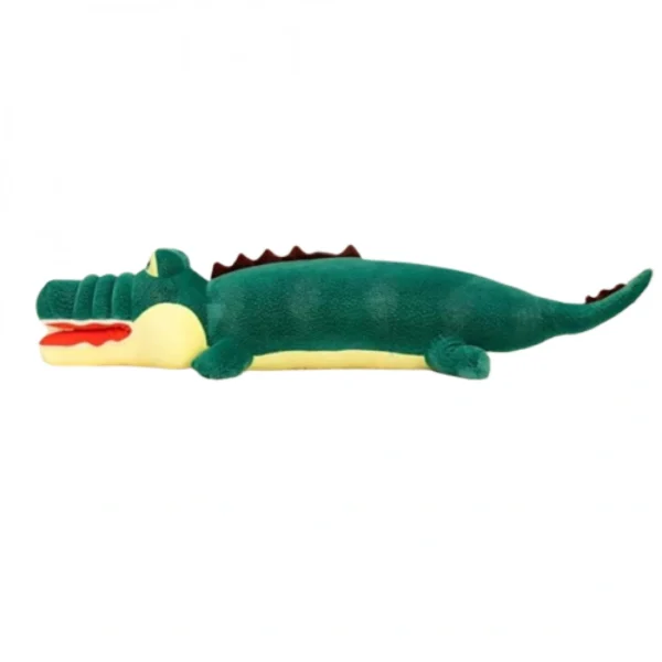 Μεγάλo Βελούδινo Λούτρινo Παιχνίδι Κροκόδειλος - 110x20εκ
