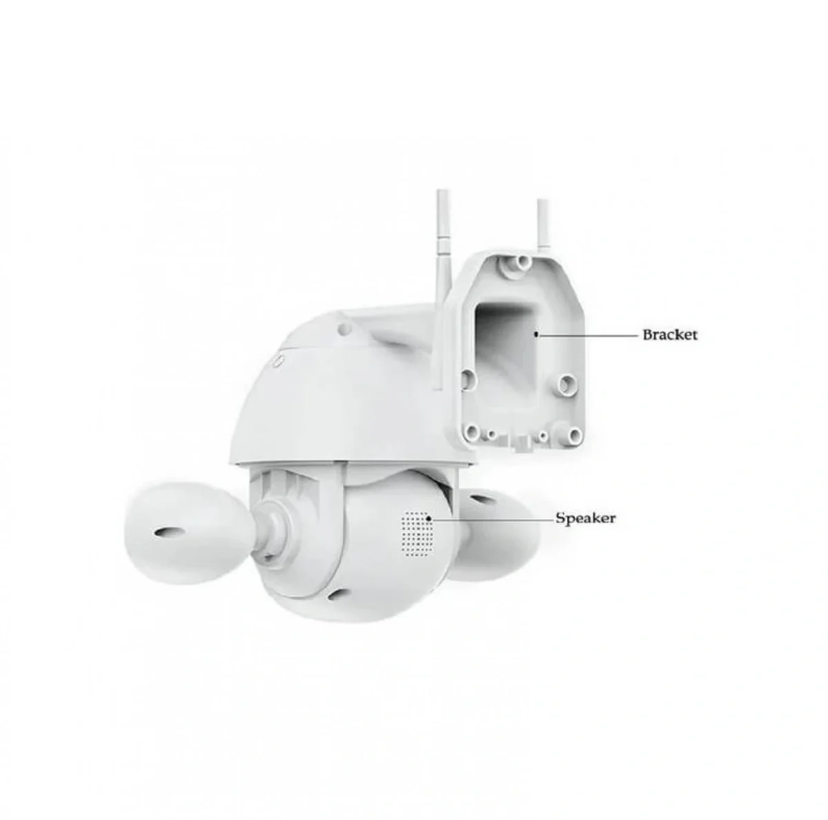 IP Κάμερα Παρακολούθησης Wi-Fi 1080p Full HD Αδιάβροχη με Αμφίδρομη Επικοινωνία TS03569