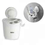 Επιτραπέζια Πλαστική Βάση για Οδοντόβουρτσες Γκρι