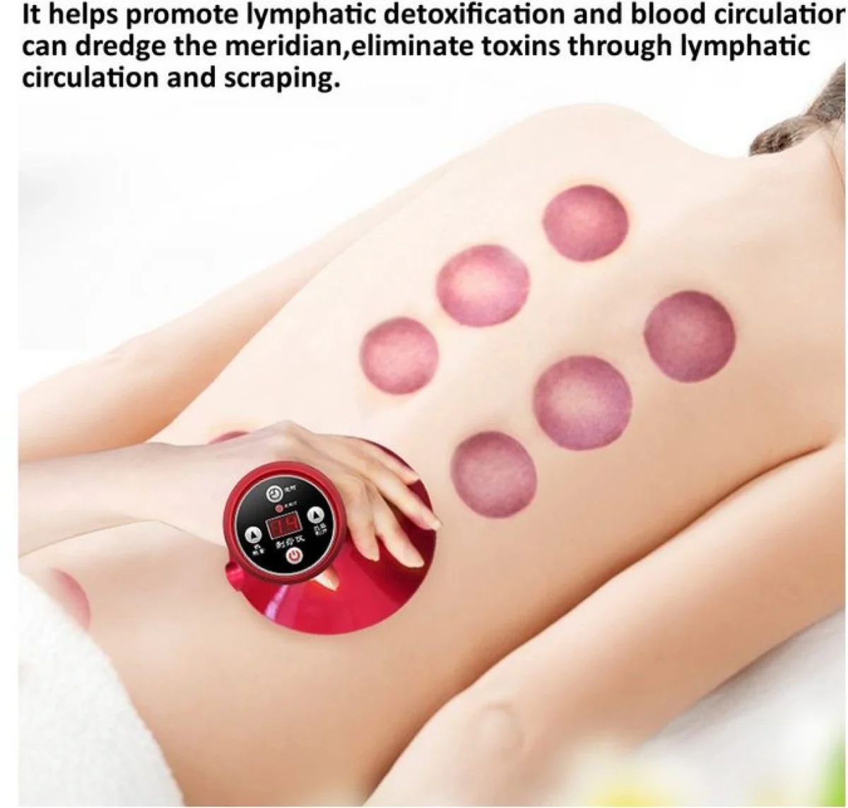 Επαναφορτιζόμενη Θεραπευτική Συσκευή - Βεντούζα για Μασάζ και Λιποδιάλυση - Intelligent Scraping Cupping