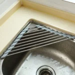 Γωνιακό Στραγγιστήρι Νεροχύτη Inox 15.5X41cm