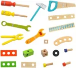 Ξύλινος Εκπαιδευτικός Δεινόσαυρος Εκμάθησης Χρωμάτων - Σχημάτων - Αριθμών Κατάλληλο για Ηλικίες 3+ Ετών - Dinosaur Thinking Sorting Game