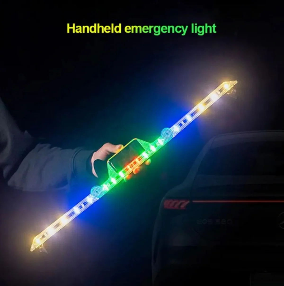 Ηλιακό Επαναφορτιζόμενο Τρίγωνο Εκτακτης Ανάγκης Y-973