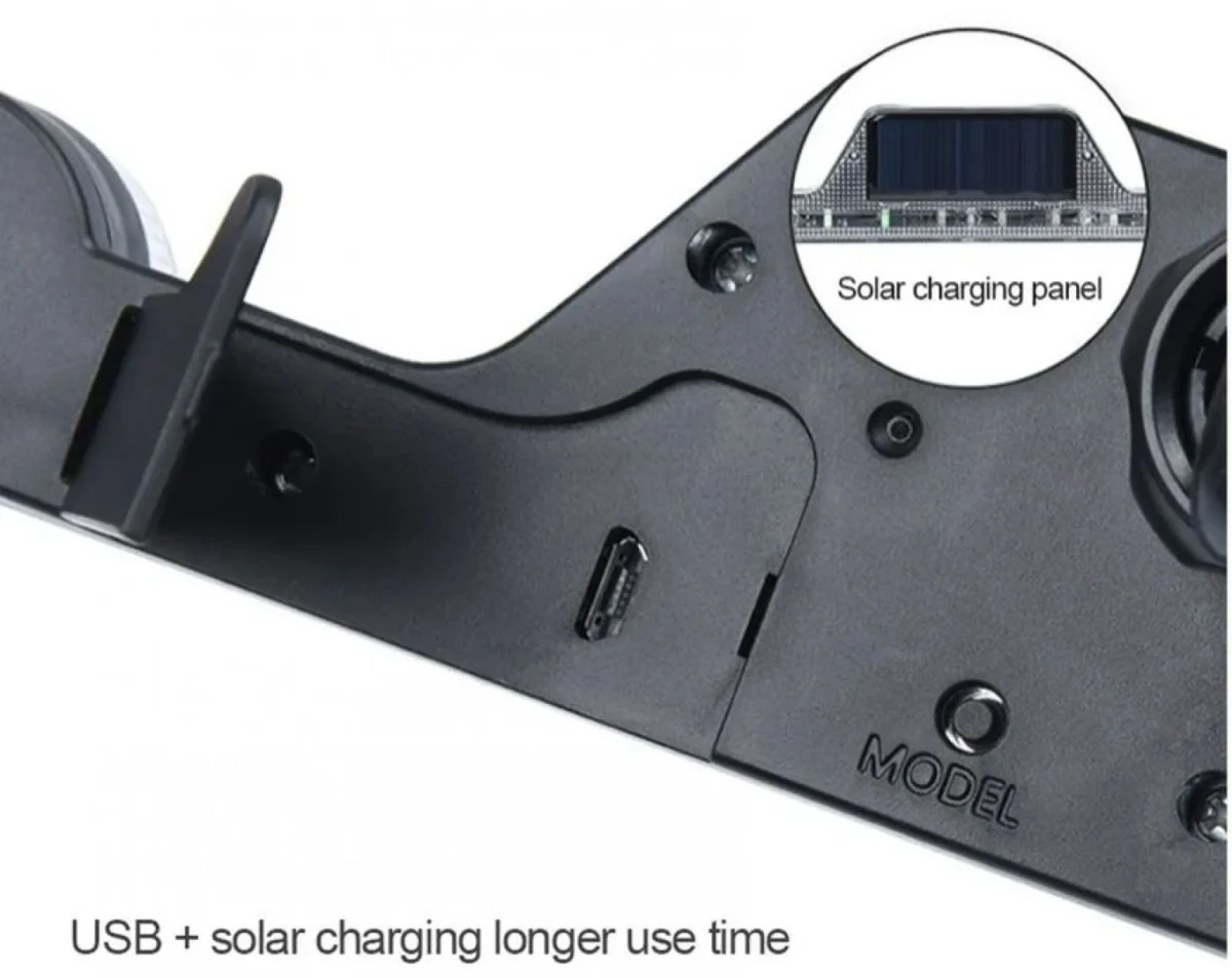 Ηλιακό Επαναφορτιζόμενο Τρίγωνο Εκτακτης Ανάγκης Y-973