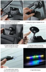 Ηλιακό Επαναφορτιζόμενο Τρίγωνο Εκτακτης Ανάγκης Y-973