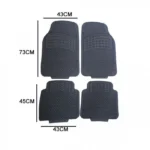 Πατάκια Αυτοκινήτου Από Λάστιχο Σετ 4 Τεμαχίων 13038