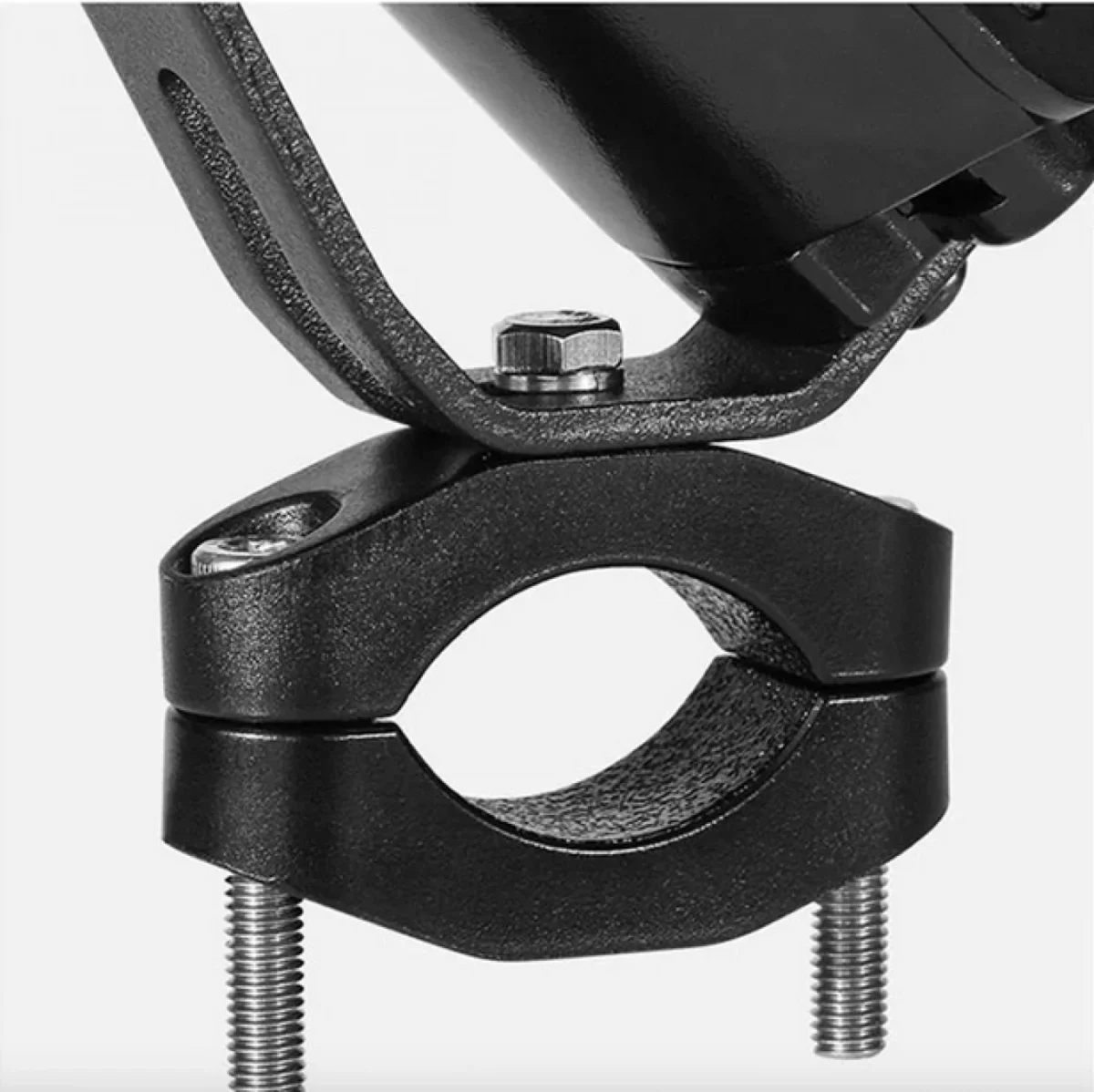 Motowolf® Ποτηροθήκη Τιμονιού με Βάση για Μοτοσυκλέτες και Ποδήλατα - Μαύρη