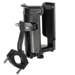 Motowolf® Ποτηροθήκη Τιμονιού με Βάση για Μοτοσυκλέτες και Ποδήλατα - Μαύρη