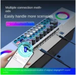 Ασύρματη Κάρτα Ηχου SY6 - Καραόκε με2 Ασύρματα Μικρόφωνα - Φορητό Ηχείο Bluetooth