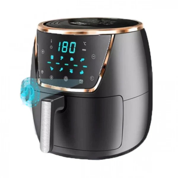 Φριτέζα Αέρος με Αποσπώμενο Κάδο 2.8lt Μαύρη Hoomei HM-5360 Air Fryer