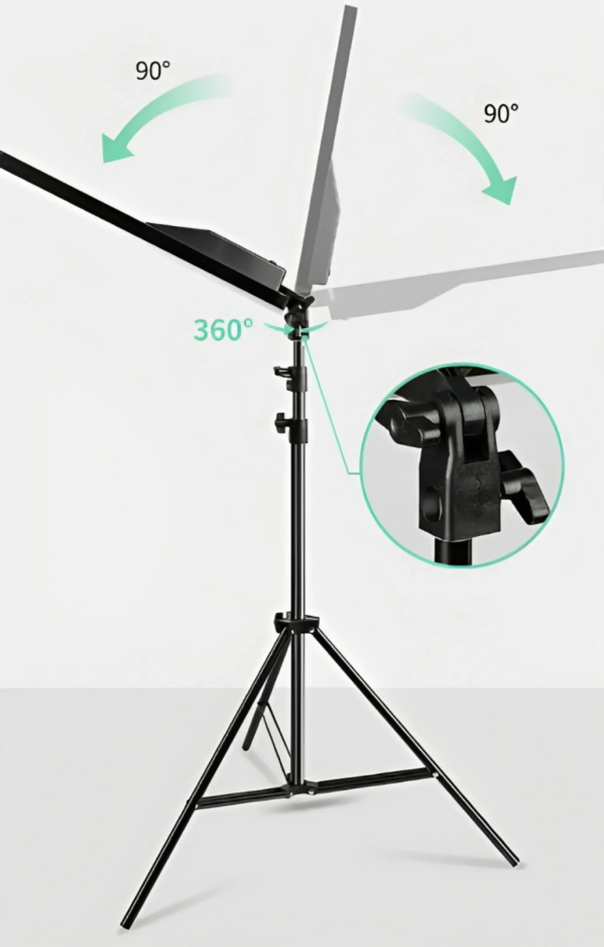 Αναδιπλούμενο Στούντιο Φωτογράφισης 80x80cm με Ενσωματωμένο Φωτισμό LED 80W 5500K - Photo Box Studio