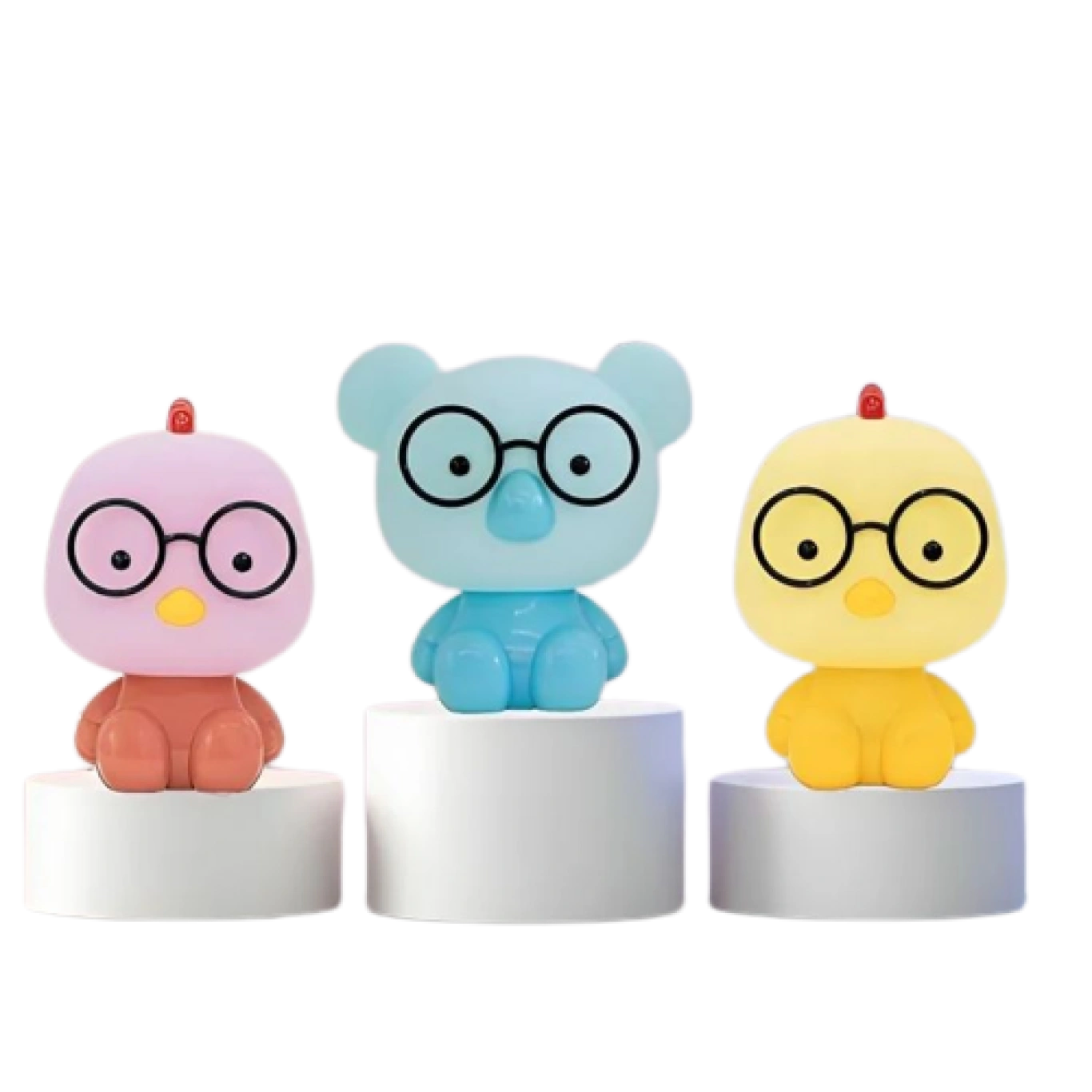 Παιδικό Διακοσμητικό Φωτιστικό Πορτατίφ LED - Ζωάκι με Γυαλιά - 21 cm Παιδικό Διακοσμητικό Φωτιστικό Πορτατίφ LED - Ζωάκι με Γυαλιά - 21 cm