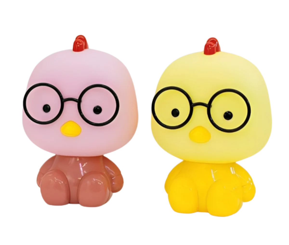 Παιδικό Διακοσμητικό Φωτιστικό Πορτατίφ LED - Ζωάκι με Γυαλιά - 21 cm