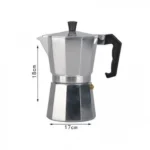 Καφετιέρα Αλουμινίου Espresso 150 ml- Silver