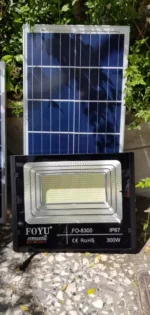 Στεγανός Ηλιακός LED Προβολέας IP67 Εξωτερικού Χώρου 300W FOYU FO-T8300