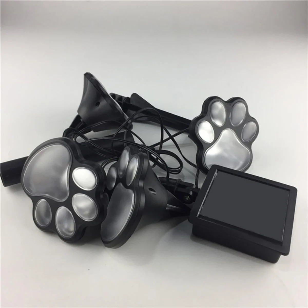 Ηλιακό Φωτιστικό Δαπέδου σε Σχήμα Πέτρας με 4 Super LED – Outdoor Loral Light