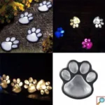 Ηλιακό Φωτιστικό Δαπέδου σε Σχήμα Πέτρας με 4 Super LED – Outdoor Loral Light