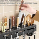 Πολυλειτουργική Κρεμάστρα - Σχάρα Αποθήκευσης Κουζίνας 60εκ