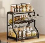 Μεταλλική Βοηθητική Ραφιέρα Κουζίνας-Πάγκου 36.5x20x35cm