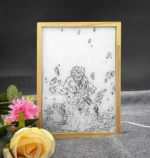 Επίτοιχο Διακοσμητικό Φωτιστικό Κορνίζα Τρισδιάστατης Τέχνης Anime Demon Slayer