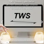 Ασύρματο TWS Bluetooth Φορητό Ηχείο με Φωτιστικό G5S