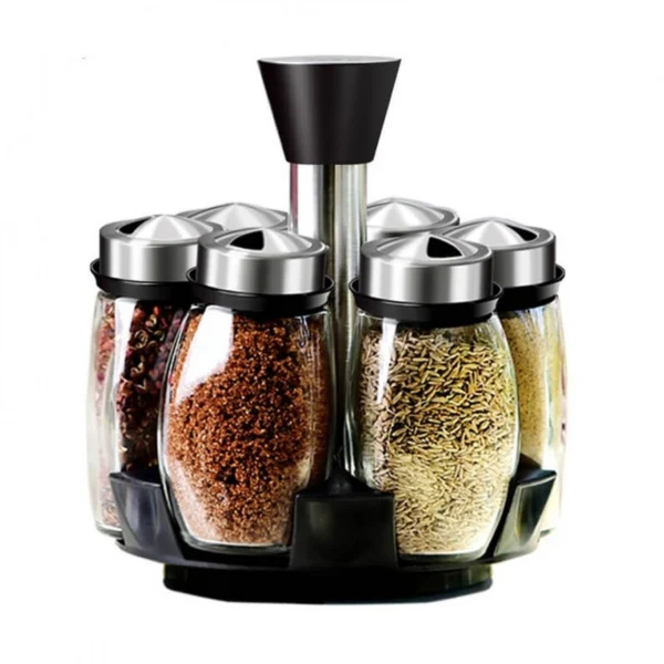 Περιστρεφόμενη Βάση Μπαχαρικών 7 Τεμαχίων OT-107