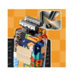 Επαναφορτιζόμενη Ξυριστική, Κουρευτική Μηχανή 0.8-2.0mm KEMEI KM-9020