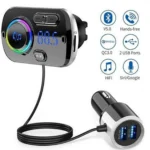 Bluetooth Πομπός Αυτοκινήτου με USB Φορτιστή & Αρωματικό - Micro SD - TF, MP3 Player με LCD Οθόνη για τον Αεραγωγό - Car FM Transmitter