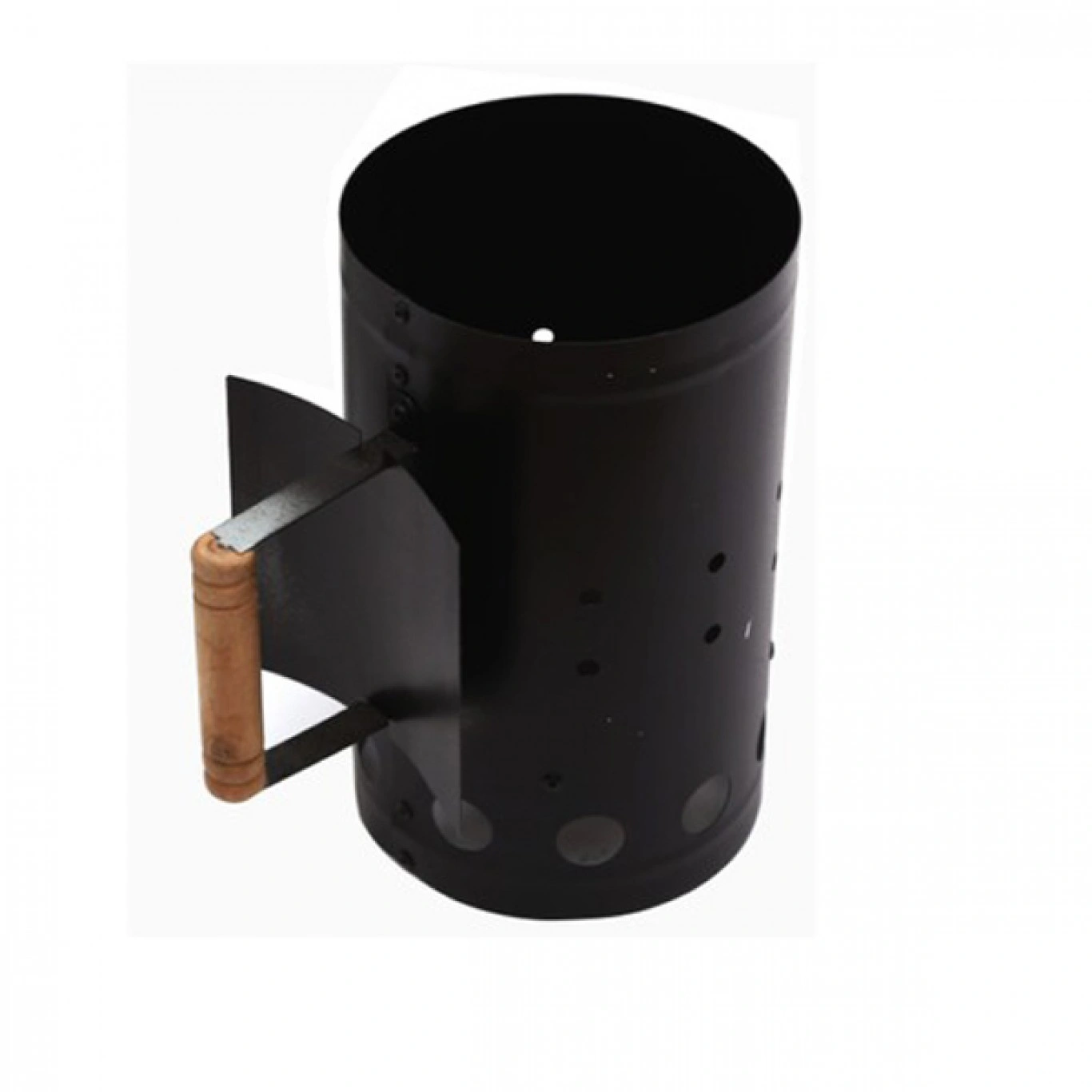 Δοχείο Εκκίνησης για Κάρβουνα BBQ με Ξύλινη Λαβή 17x27.5cm Δοχείο Εκκίνησης για Κάρβουνα BBQ με Ξύλινη Λαβή 17x27.5cm