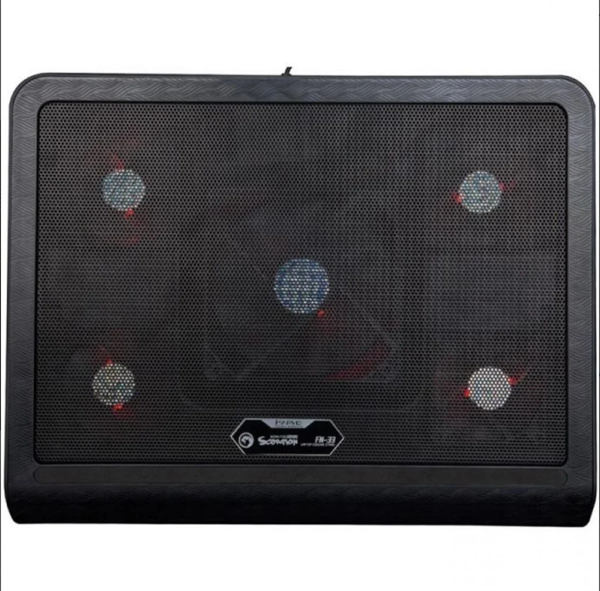 Ρυθμιζόμενη Βάση Ψύξης Φορητού Υπολογιστή FN-33 με 5 Ανεμιστήρες και 2 Θύρες Usb - Notebook Cooler