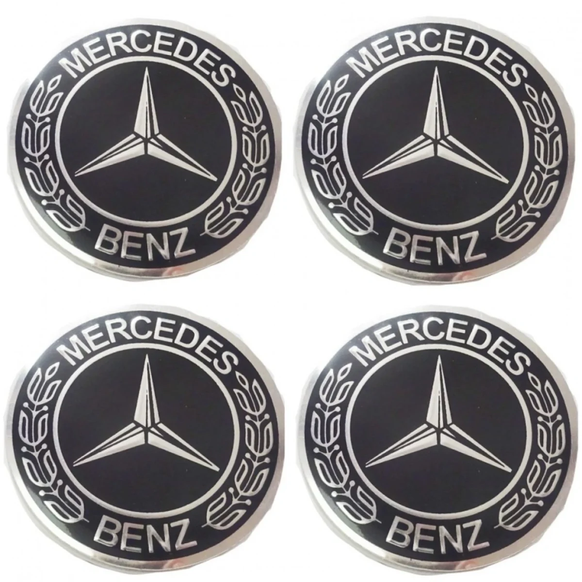 Τάπες Κέντρου Ζάντας Mercedes Benz με Εσωτερική Διάμετρο 75mm 4τμχ