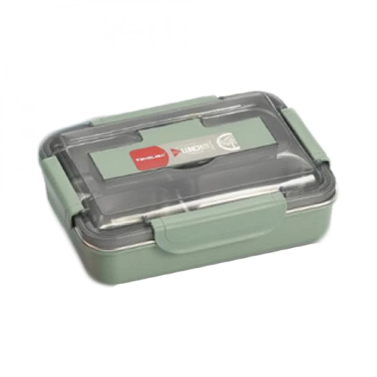 Ισοθερμικό Inox Δοχείο Φαγητού 3 Θέσεων 25.5x18.2x7.2cm