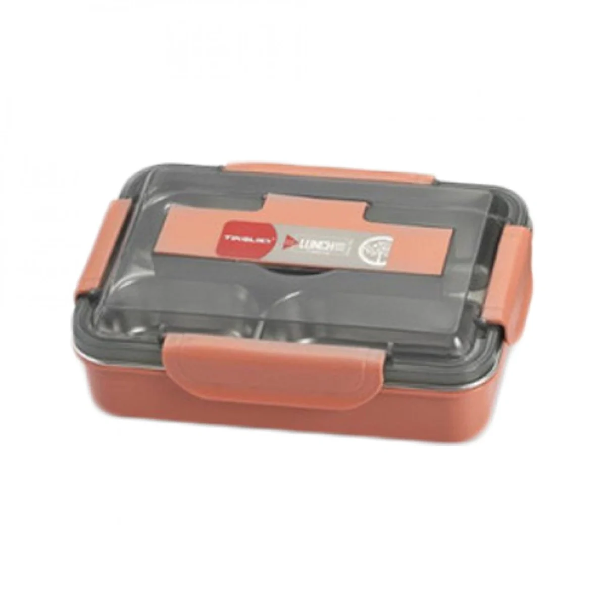 Ισοθερμικό Inox Δοχείο Φαγητού 3 Θέσεων 25.5x18.2x7.2cm